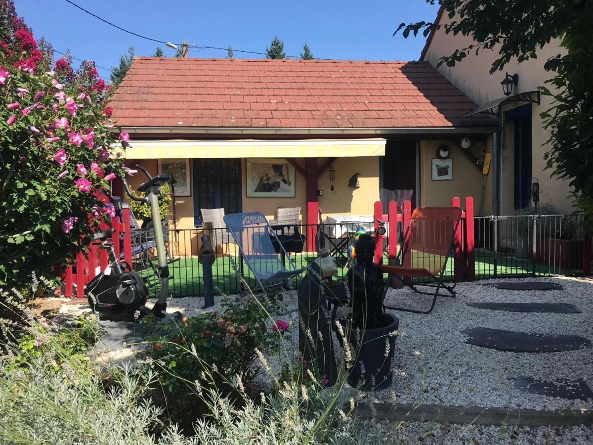 Le Jardin De Theleme "Charme Discret Pour Un Nid Douillet" Villa Mazille Exterior foto